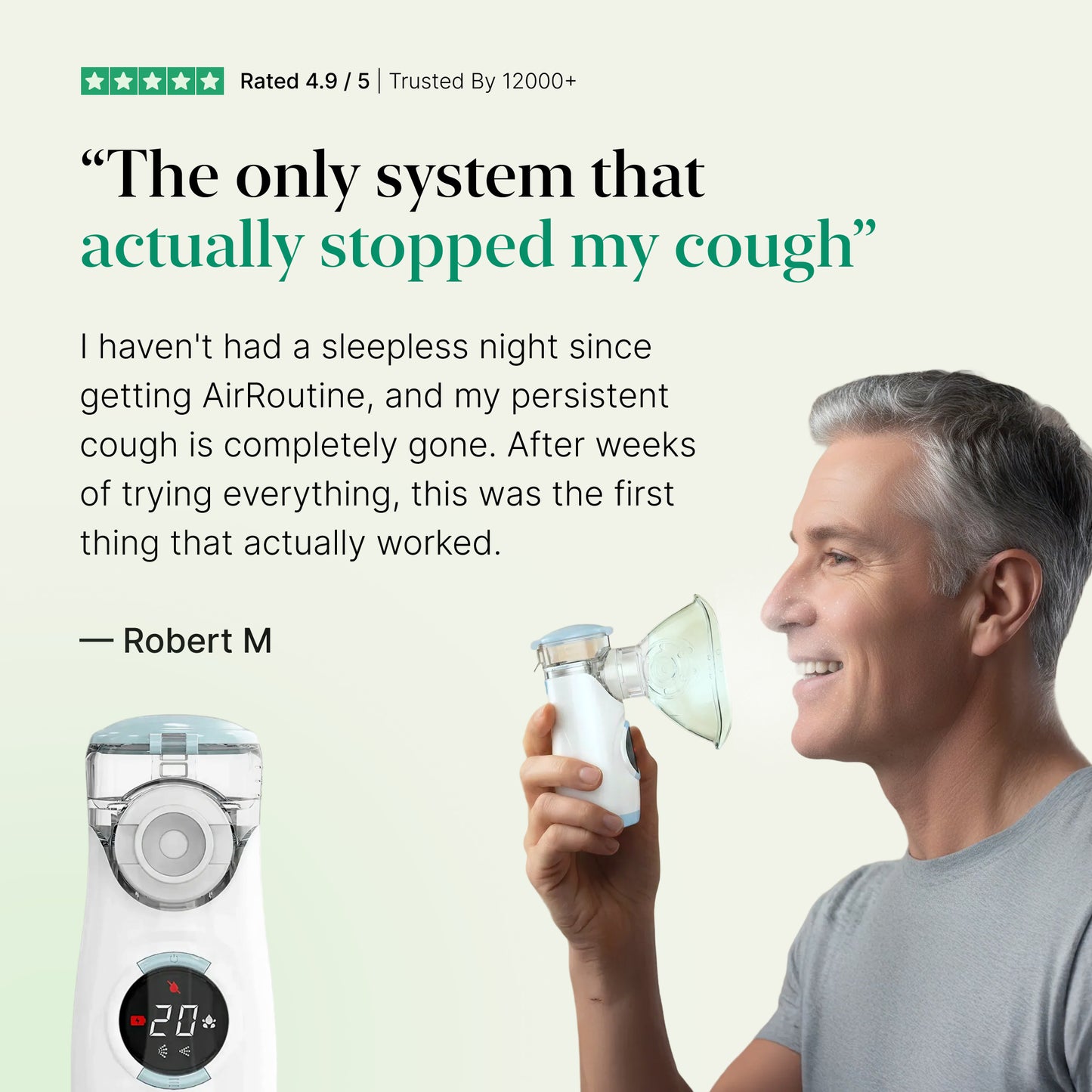 AirRoutine™ Coughing Comfort System