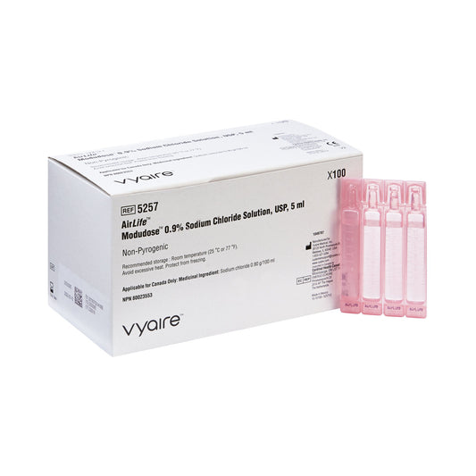5ml Sterile Saline Pods 0.9% 100/CS